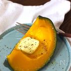 レンジで簡単！かぼバター