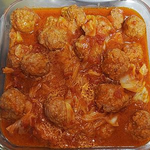 9Sの作ってみた!投稿(手間なしで豪華見え☆【巻かないロールキャベツ】)