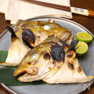 魚の兜焼き
