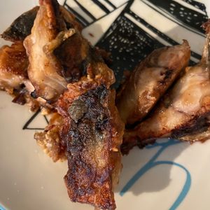 1023875の作ってみた!投稿(少ない油でカリカリ！ご飯がすすむ「サバの焼き唐揚げ」)