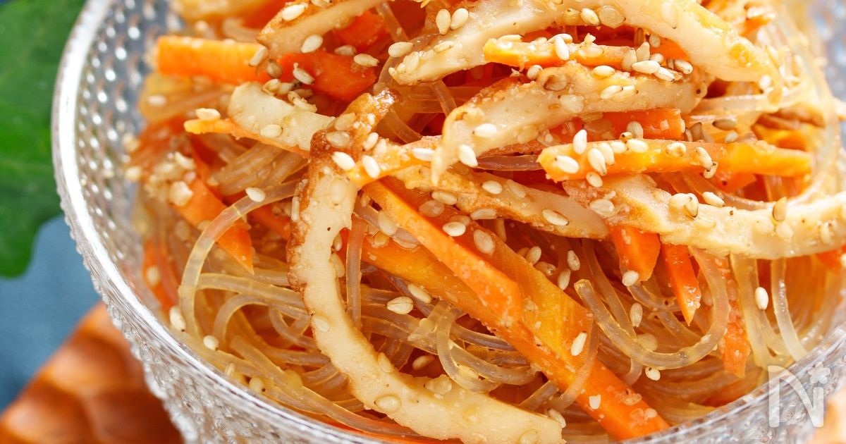 ちくわとにんじんの中華風春雨サラダ【#水っぽくならない】 by Yuu