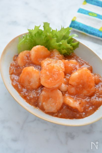 子供も一緒に食べられる 辛くないエビチリ レシピサイト Nadia ナディア プロの料理家のおいしいレシピ