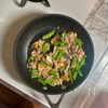 【エリンギとスナップえんどうのツナみそ炒め】油まで無駄なく♪の工程4