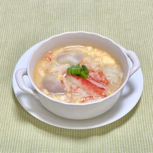 キャピタンの作ってみた!投稿(かぶがとろける♡塩麹のやさしいカニたまあん)