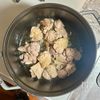 【鶏ごぼう】材料2つで！の工程3