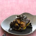 なすののり塩しょうが焼き