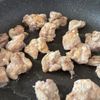まるでデパ地下お惣菜『鶏ももと根菜の甘酢炒め』の工程2