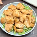 鶏むね肉のゴマ照り焼き