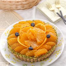 バター生クリーム不使用！デコポンのタルト！簡単で豪華見え！