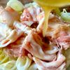 忙しい日に♪火を使わずレンジで8分【ネギ塩焼きそば】の工程3
