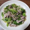 とももの作ってみた!投稿(【豚こまレタスのうま塩炒め】シャキうま♡︎10分レシピ)
