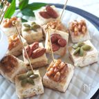 【洋風おせち料理】ナッツ入りひとくち松風焼きのピンチョス