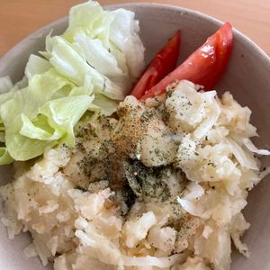 1265172の作ってみた!投稿(ジャガイモとクリームチーズの
メキシカンポテトサラダ)