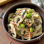 【ひじきとれんこんのデリ風サラダ】レンジで簡単！栄養満点