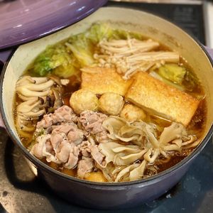 ゆきぼうの作ってみた!投稿(たっぷり白菜のスタミナ旨だしスープ鍋)