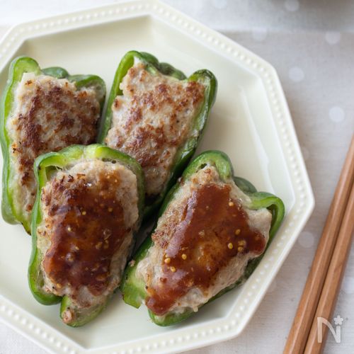 我が家のピーマンの肉詰め 剥がれないポイント お弁当にも By Tomoko レシピサイト Nadia ナディア プロの料理家のおいしいレシピ