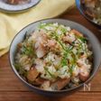 ホッケと大葉の絶品混ぜご飯