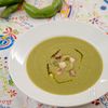 ポルトガル風 そら豆とコリアンダーのスープ