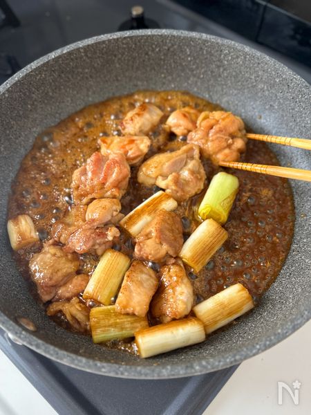 焼き鳥丼作り方4