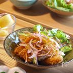 フライに♪シャキシャキ野菜たっぷり【南蛮だれ】