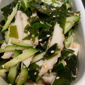 bo-zu3の作ってみた!投稿(余り物消費♡『蒲鉾とわかめときゅうりの和え物』)