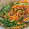 お弁当の副菜に！人参とピーマンのきんぴらの工程3