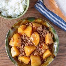 【フライパンで簡単】家にある材料で作れる!じゃがいもマーボー