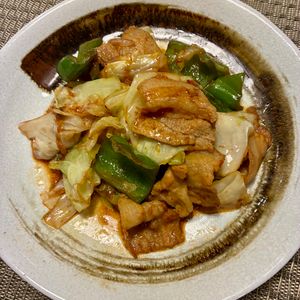 usaの作ってみた!投稿(キャベツたっぷり回鍋肉（ホイコーロー）)