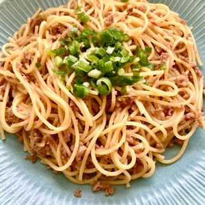 りぃママの作ってみた!投稿(【ワンパンひき肉パスタ】こんなに簡単でいいの？！)