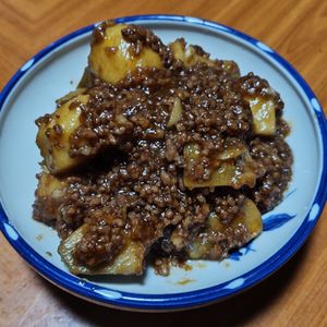 547893の作ってみた!投稿(ホクホクねっとり♪ご飯がすすむ♪『里芋の甘辛♡そぼろ煮』)