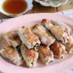 椎茸しそチーズのカリッと肉巻き
