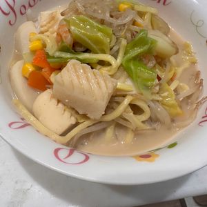 イトマルの作ってみた!投稿(スープ濃厚!【ちゃんぽんうどん】)