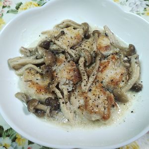 M＊Pの作ってみた!投稿(コクとうま味で美味しい【チキンときのこのクリーム煮】)