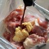 新玉ねぎのレモンチキンの工程2