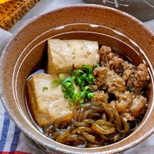 副菜用♡【味染み肉豆腐】ちょこっと食べたい時に!
