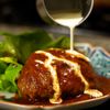 肉汁溢れる！幸せ煮込みハンバーグの工程8