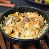 かぼちゃときのこの味噌マヨ焼き