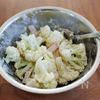 『カリフラワーと卵のシーザーサラダ』味付け簡単☆卵ごろっと♪の工程2