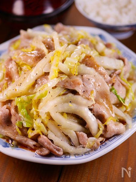 豚と白菜の和風炒め