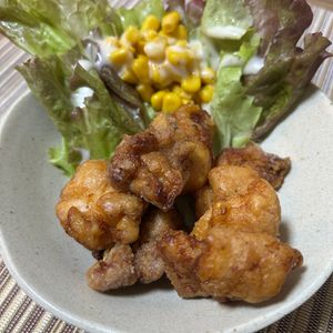 単身赴任おじさんの作ってみた!投稿(子どももパクパク食べる！旨みジュワーな「オイマヨ唐揚げ」)