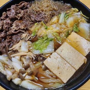 ナムディの作ってみた!投稿(ワンパンで煮込むだけ！【牛すき煮】)