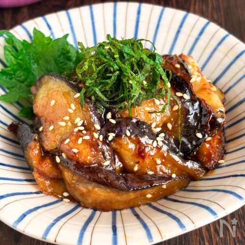 濃厚味のごはん泥棒！ナスの甘辛みそ炒め