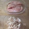 ささみとひよこ豆のデリ風レモンサラダの工程1