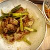 ryocoの作ってみた!投稿(ゴロっと豚肉と🤭にんにくの芽の旨辛スタミナ炒め🤩🍺)
