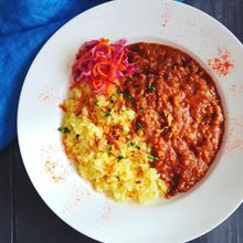 【レンジで簡単】こく旨バターキーマカレー