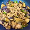 かなてぃの作ってみた!投稿(驚くほどお肉柔らか♪絶品過ぎる♪豚こまとナスの甜麺醤炒め♪)