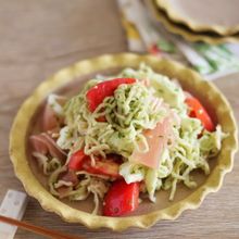 切干大根のバジルソース和え