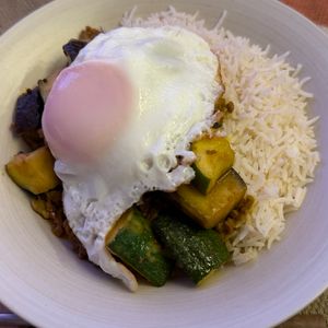 harupom43の作ってみた!投稿(【ワンパン10分で作る！】茄子とズッキーニの簡単キーマカレー)