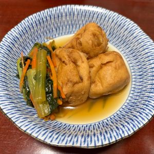 りんごの作ってみた!投稿(小松菜とがんもどきのうま煮【作り置き】)