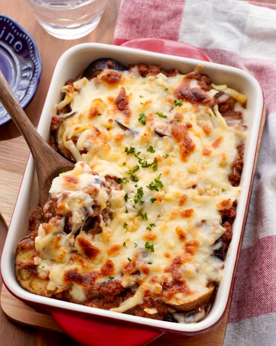 なすのミートグラタン